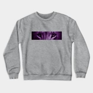 Lion Eyes (Purple) Crewneck Sweatshirt